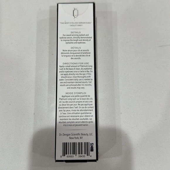 Dr. Lara Devgan Platinum Long Lash Serum NWT - Picture 5 of 6